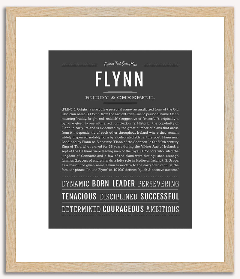 Flynn | Name Art Print