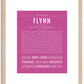 Flynn | Name Art Print