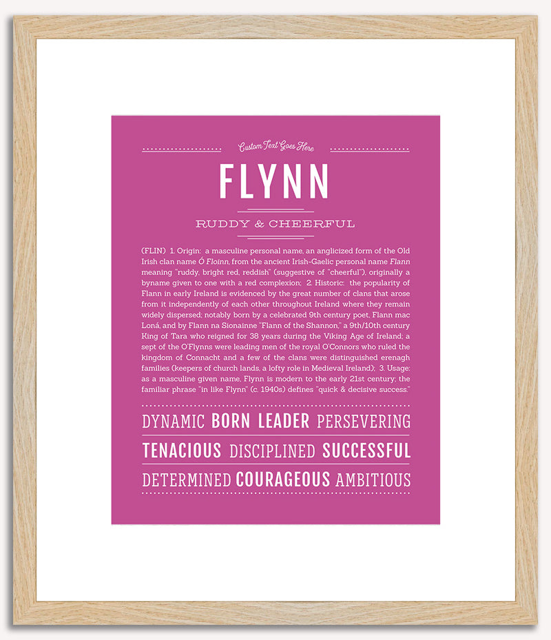 Flynn | Name Art Print