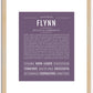 Flynn | Name Art Print