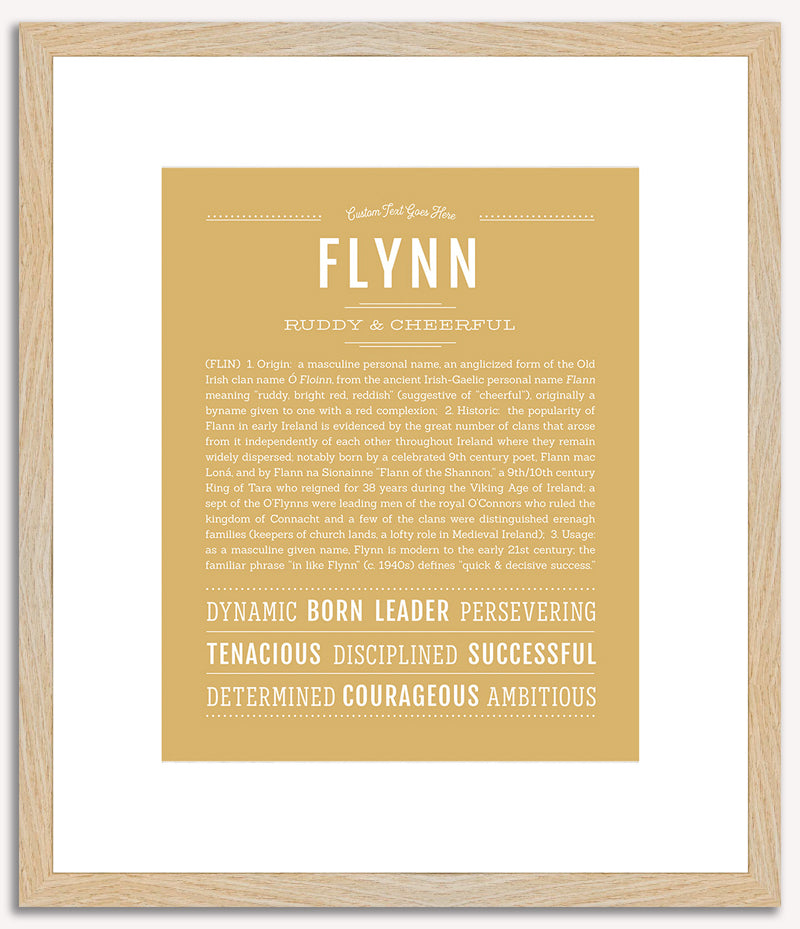 Flynn | Name Art Print