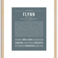 Flynn | Name Art Print