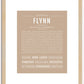 Flynn | Name Art Print