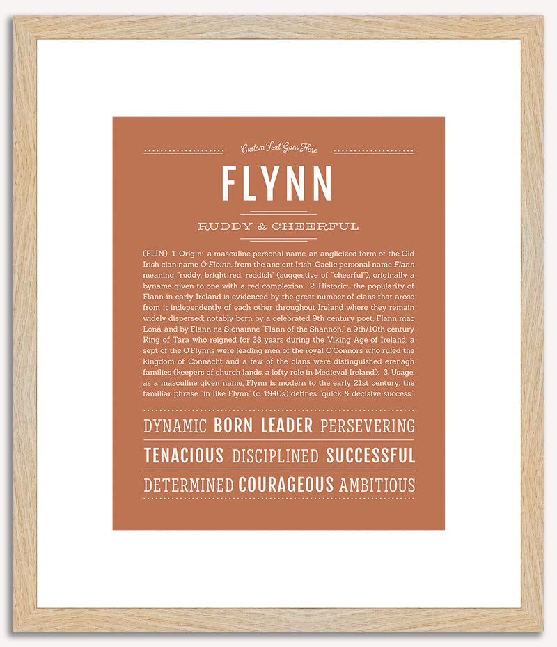 Flynn | Name Art Print