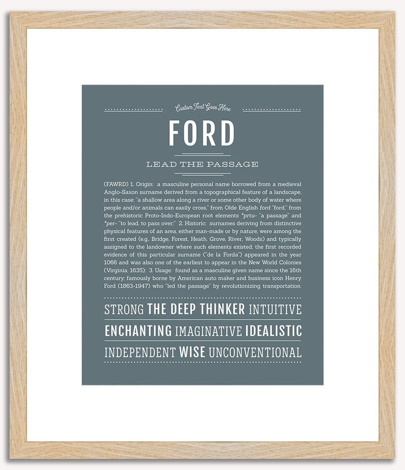 Ford | Name Art Print