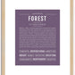 Forest | Name Art Print