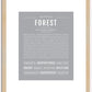 Forest | Name Art Print