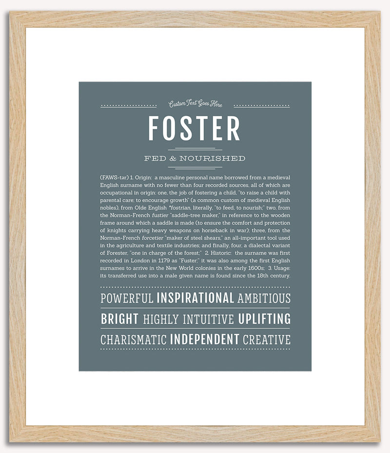 Foster | Name Art Print