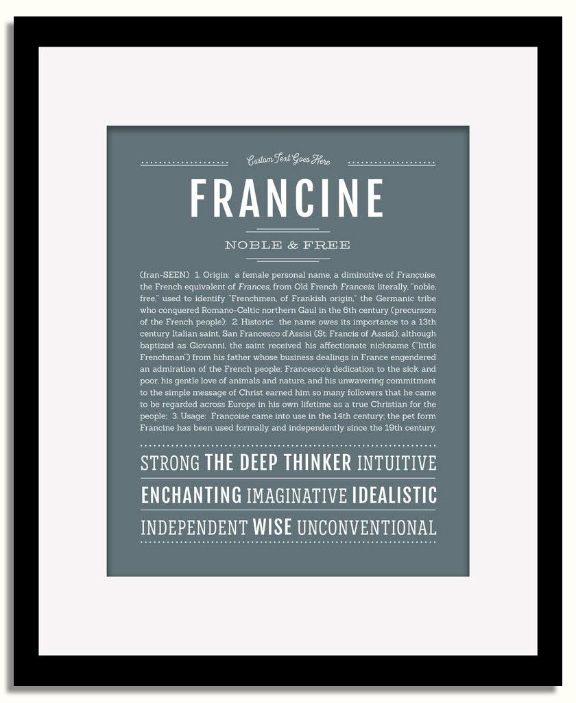 Frame Options | Night Rendezvous | Black Frame, Matted