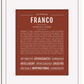 Frame Options | Bordeaux | White Frame, Matted