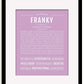 Frame Options | Lilac | Black Frame, Matted