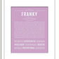 Frame Options | Lilac | White Frame, Matted