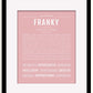 Frame Options | Dusty Rose | Black Frame, Matted