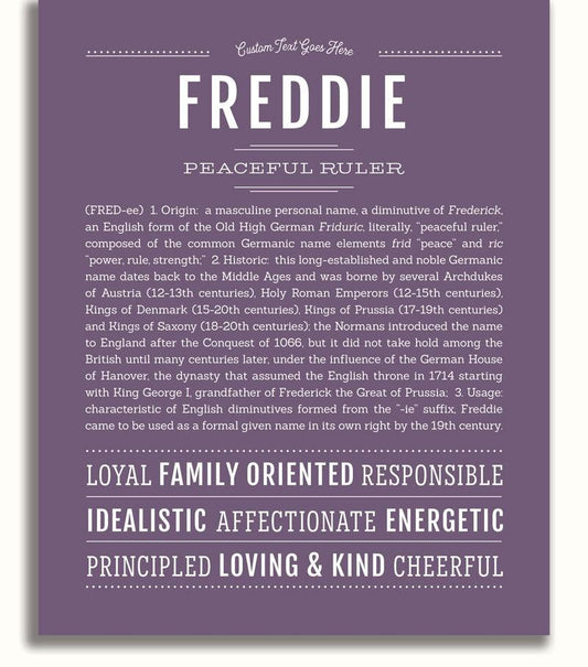 Frame Options | Deep Purple | No Frame