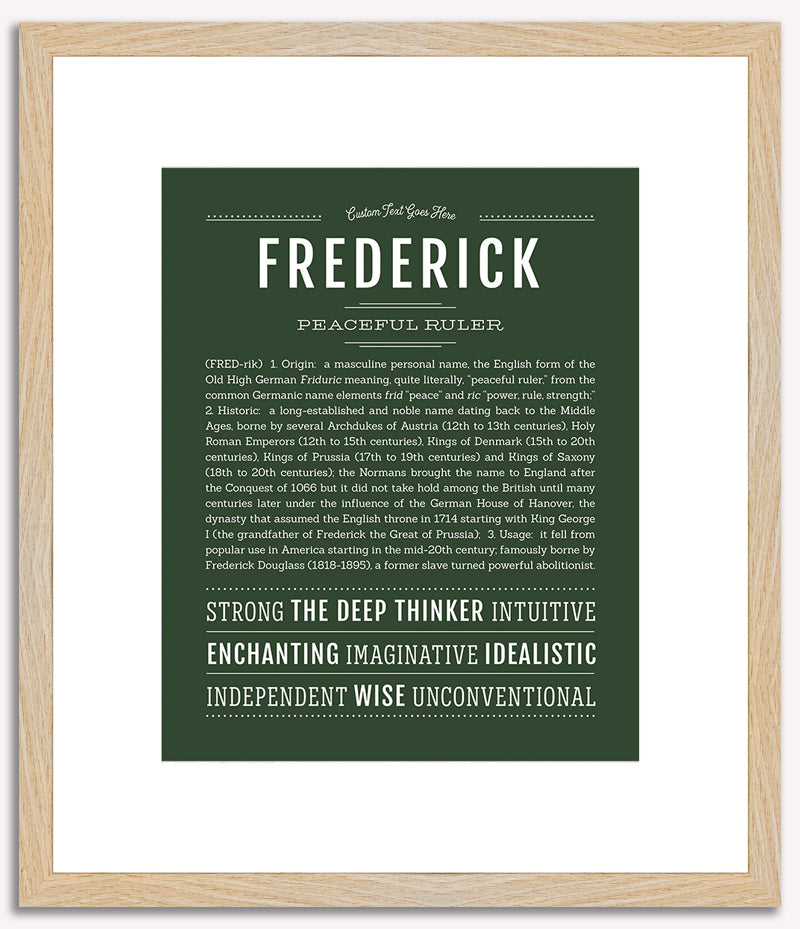 Frederick | Name Art Print