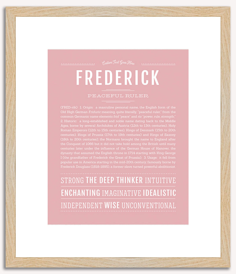 Frederick | Name Art Print