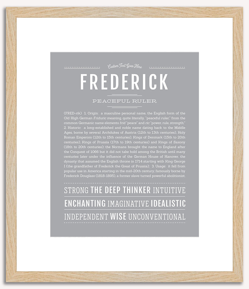 Frederick | Name Art Print