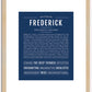 Frederick | Name Art Print