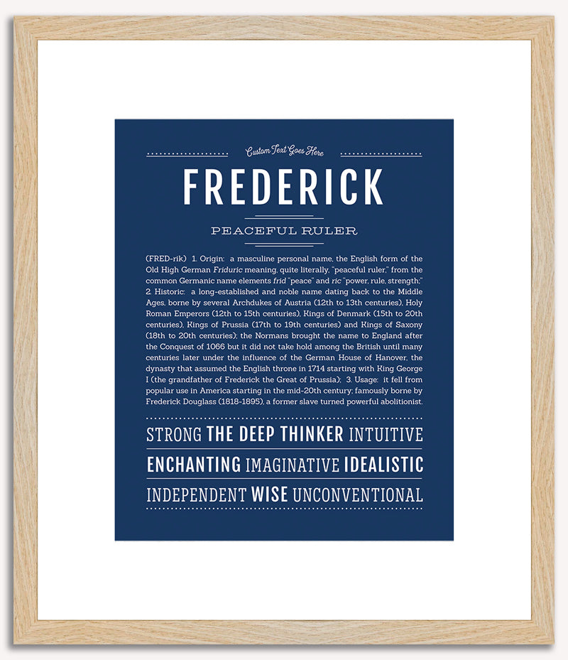 Frederick | Name Art Print