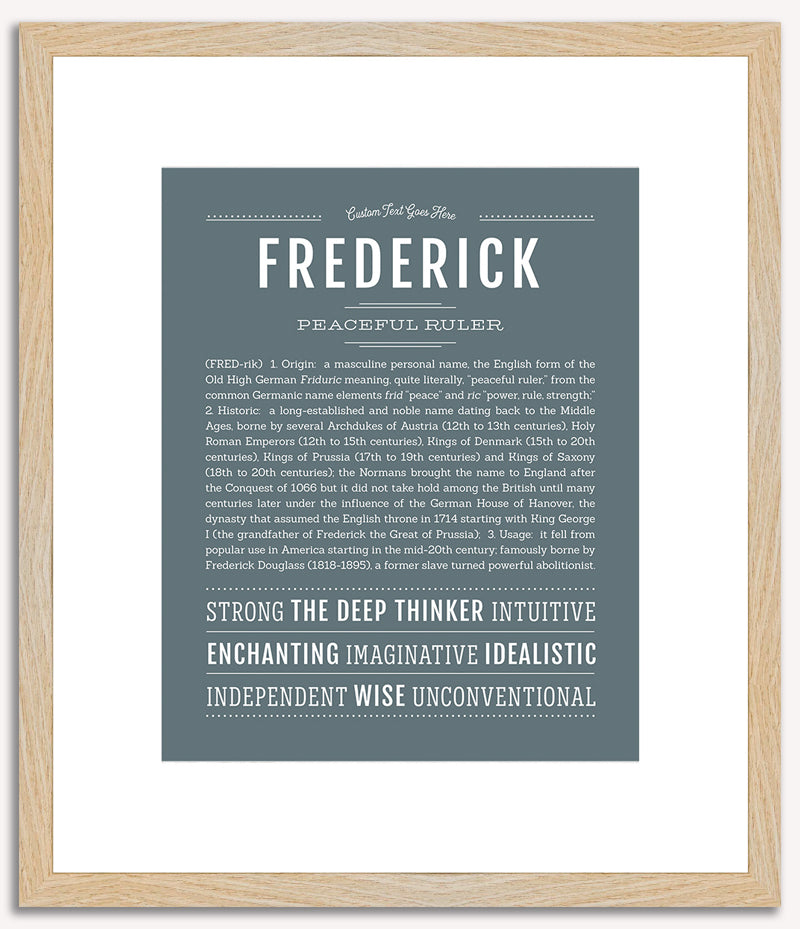 Frederick | Name Art Print