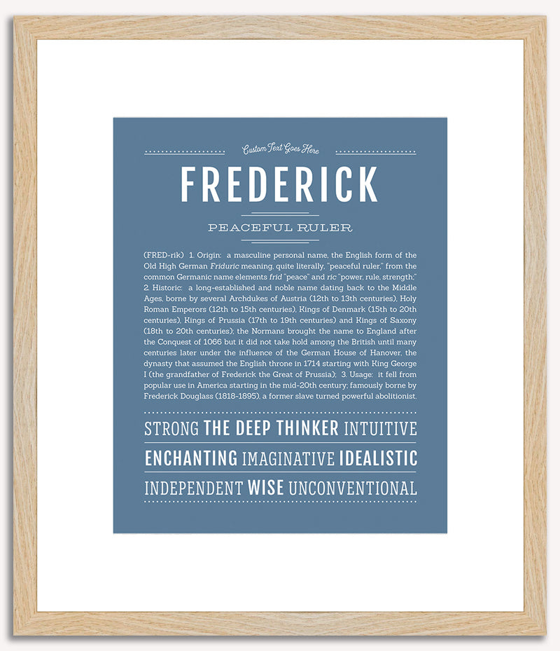 Frederick | Name Art Print