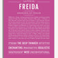 Frame Options | Dark Pink | White Frame, Matted