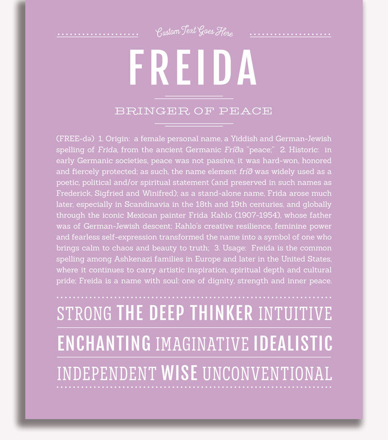 Frame Options | Lilac | White Frame, Matted