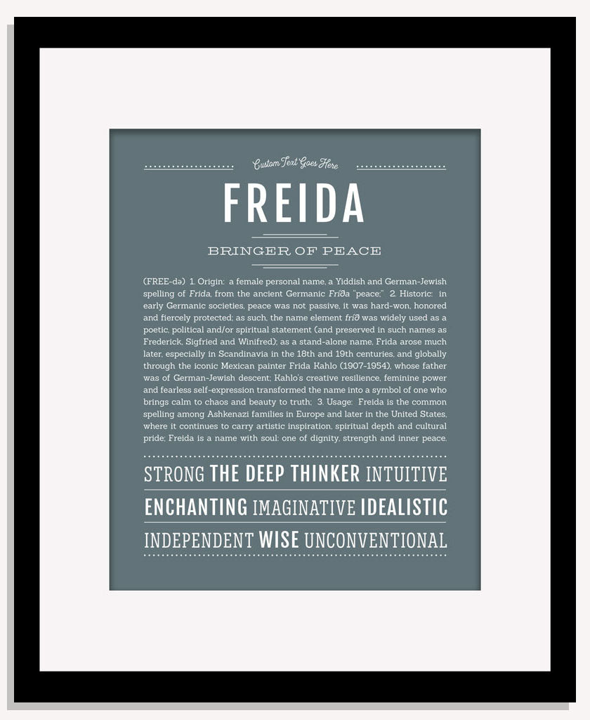 Freida | Name Art Print
