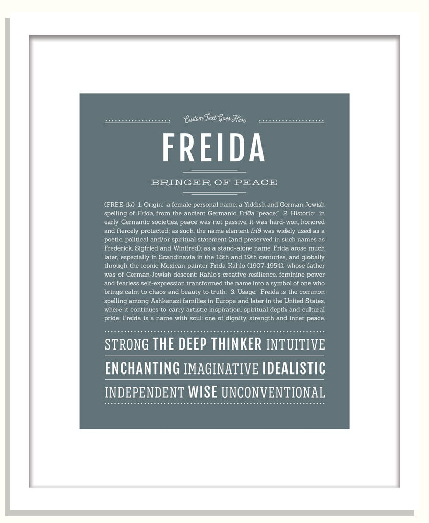 Freida | Name Art Print