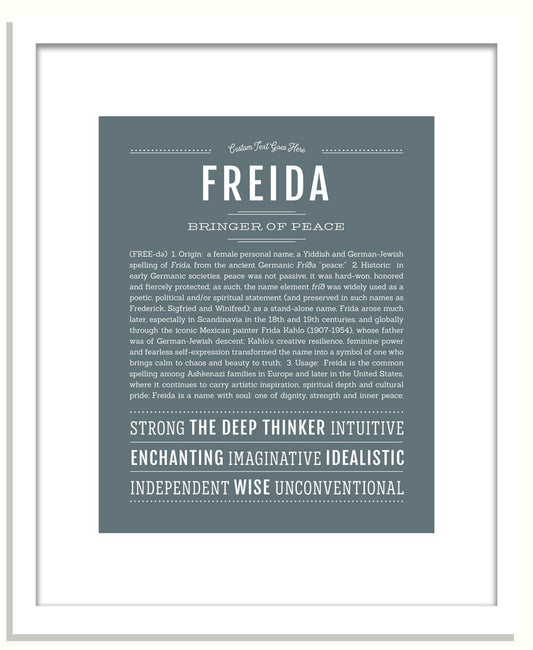 Freida | Name Art Print