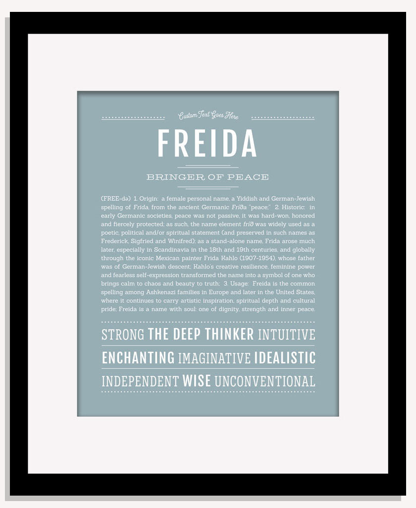 Freida | Name Art Print
