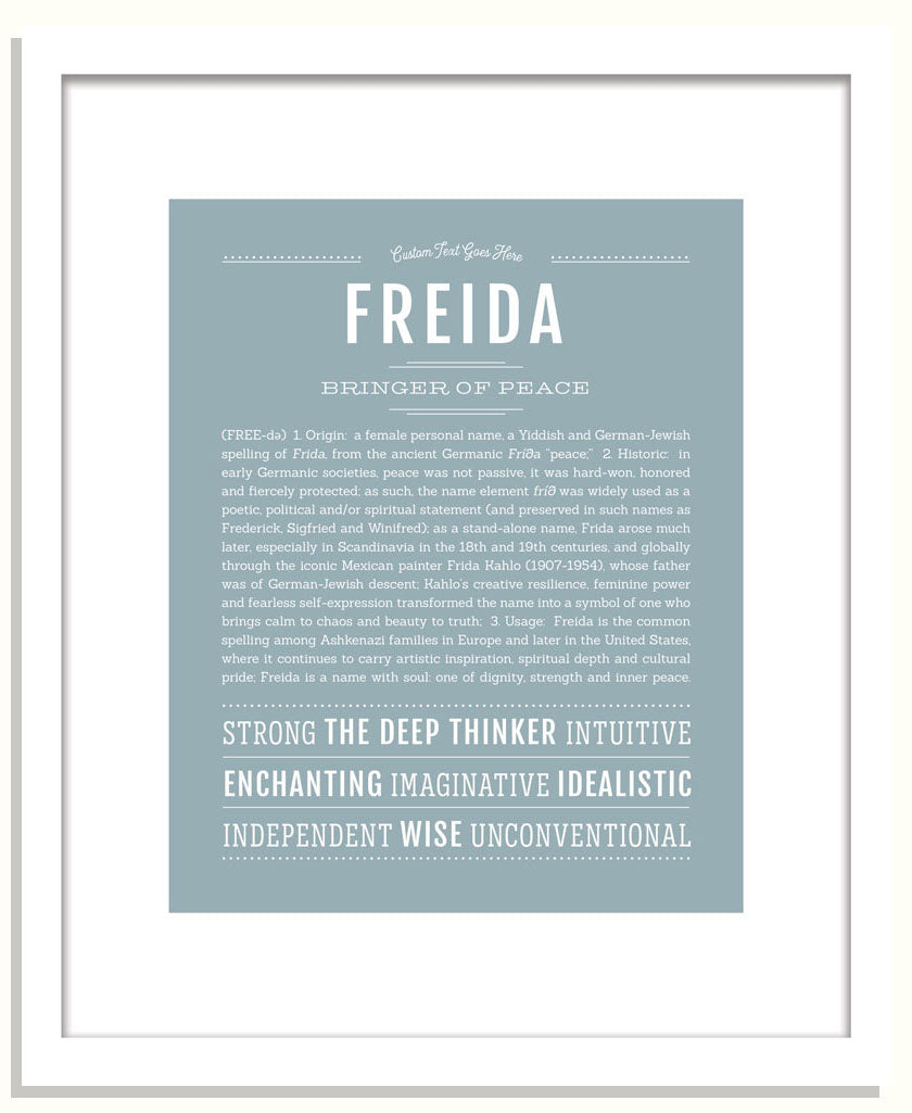 Freida | Name Art Print