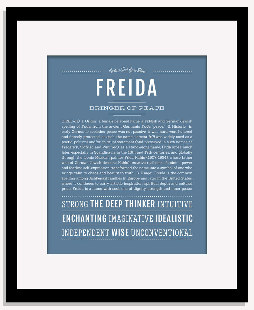 Freida | Name Art Print