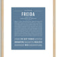 Freida | Name Art Print