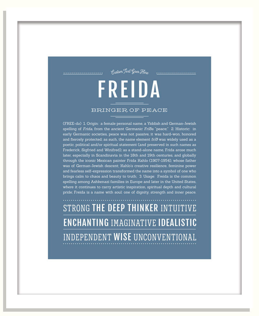 Freida | Name Art Print