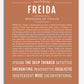 Frame Options | Terra Cotta | White Frame, Matted