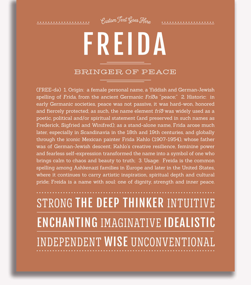 Frame Options | Terra Cotta | White Frame, Matted