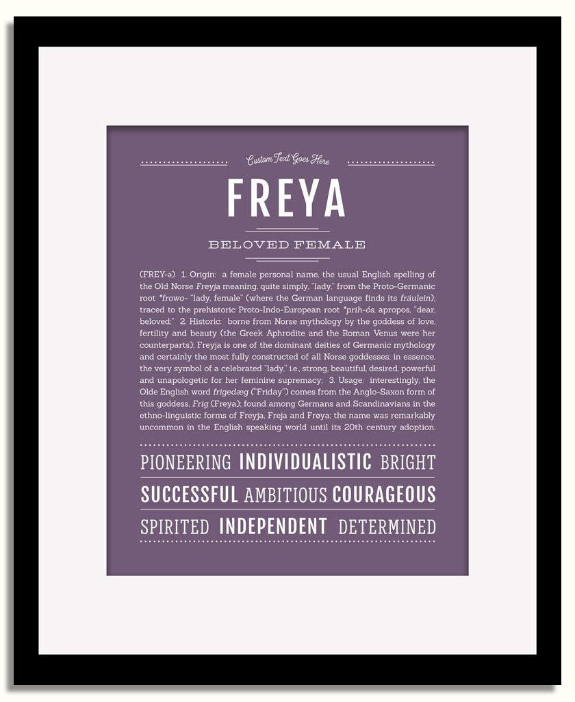 Frame Options | Terra Cotta | Black Frame, Matted