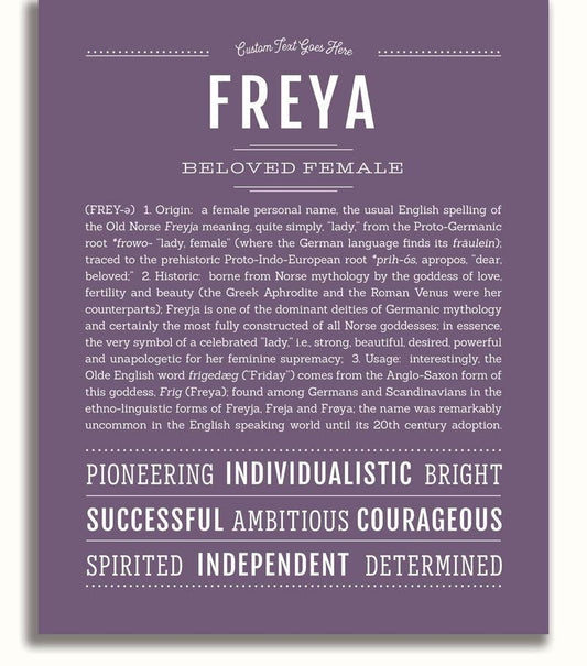 Frame Options | Deep Purple | No Frame