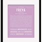 Frame Options | Lilac | Black Frame, Matted