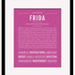 Frida | Name Art Print