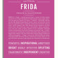 Frame Options | Dark Pink | White Frame, Matted