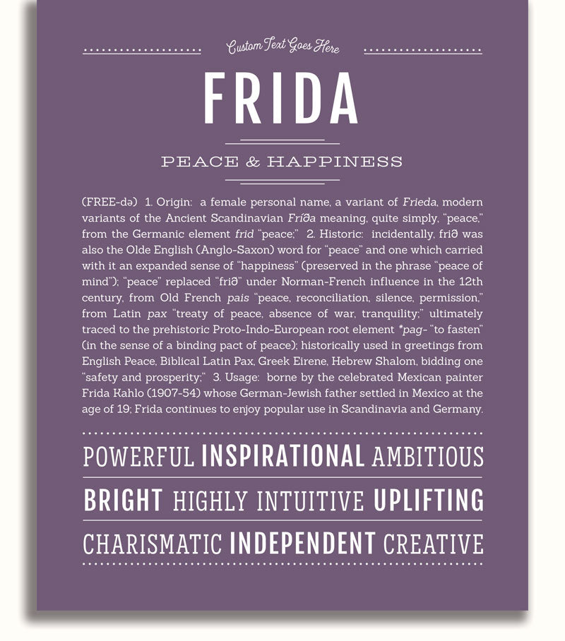 Frame Options | Deep Purple | White Frame, Matted