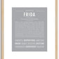 Frida | Name Art Print