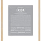 Frida | Name Art Print