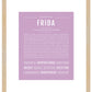 Frida | Name Art Print