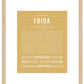 Frida | Name Art Print