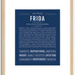 Frida | Name Art Print