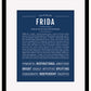 Frida | Name Art Print