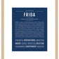 Frida | Name Art Print